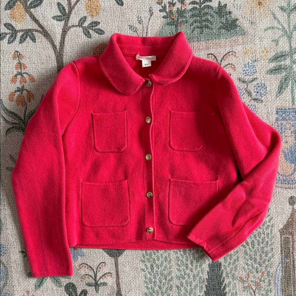 J.Crew Girls' collared sweater lady jacket